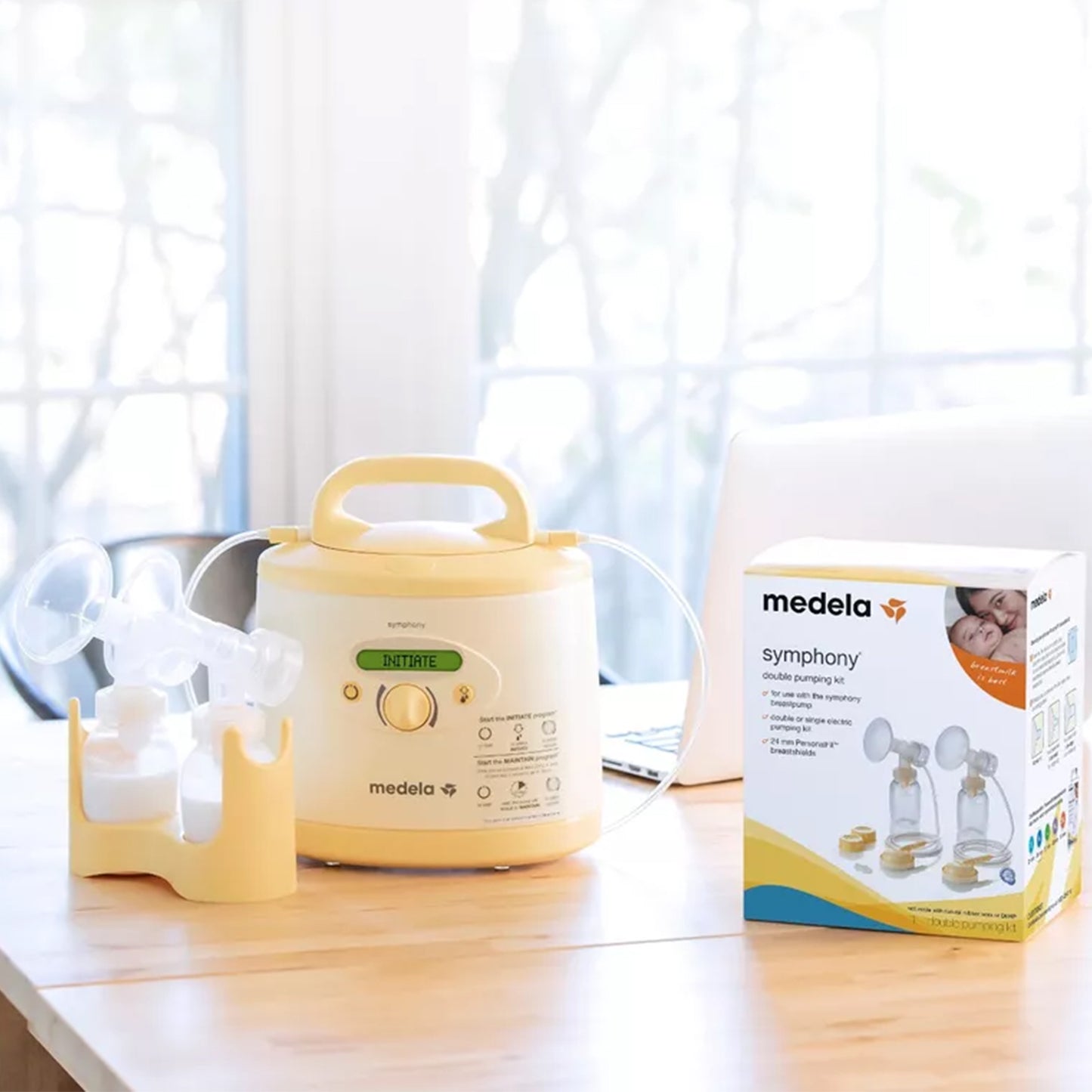 Kit de Extracción Doble para Extractor de Leche Hospitalario Symphony®