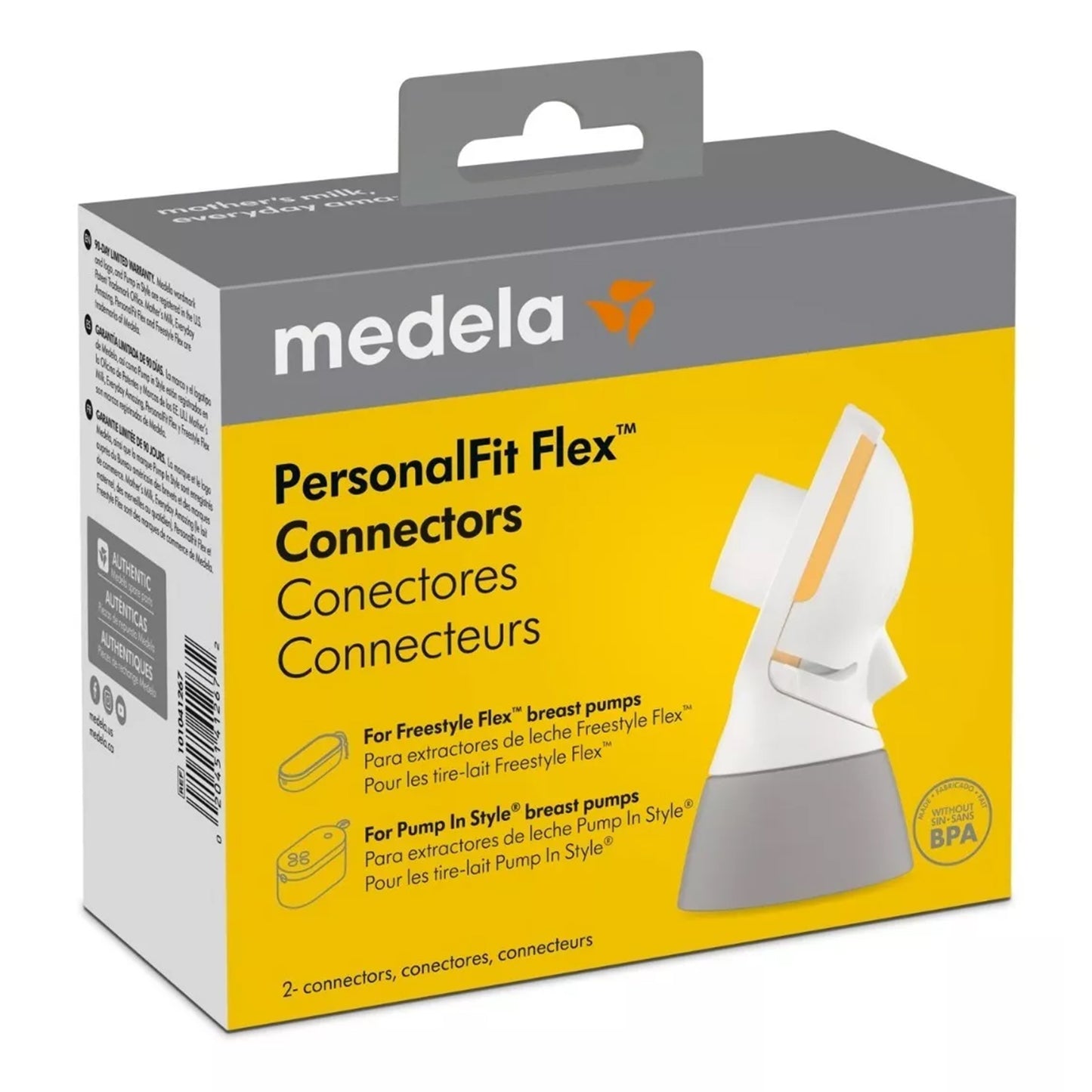 Conectores PersonalFit Flex™ para Pump In Style® con MaxFlow™ y Freestyle Flex™