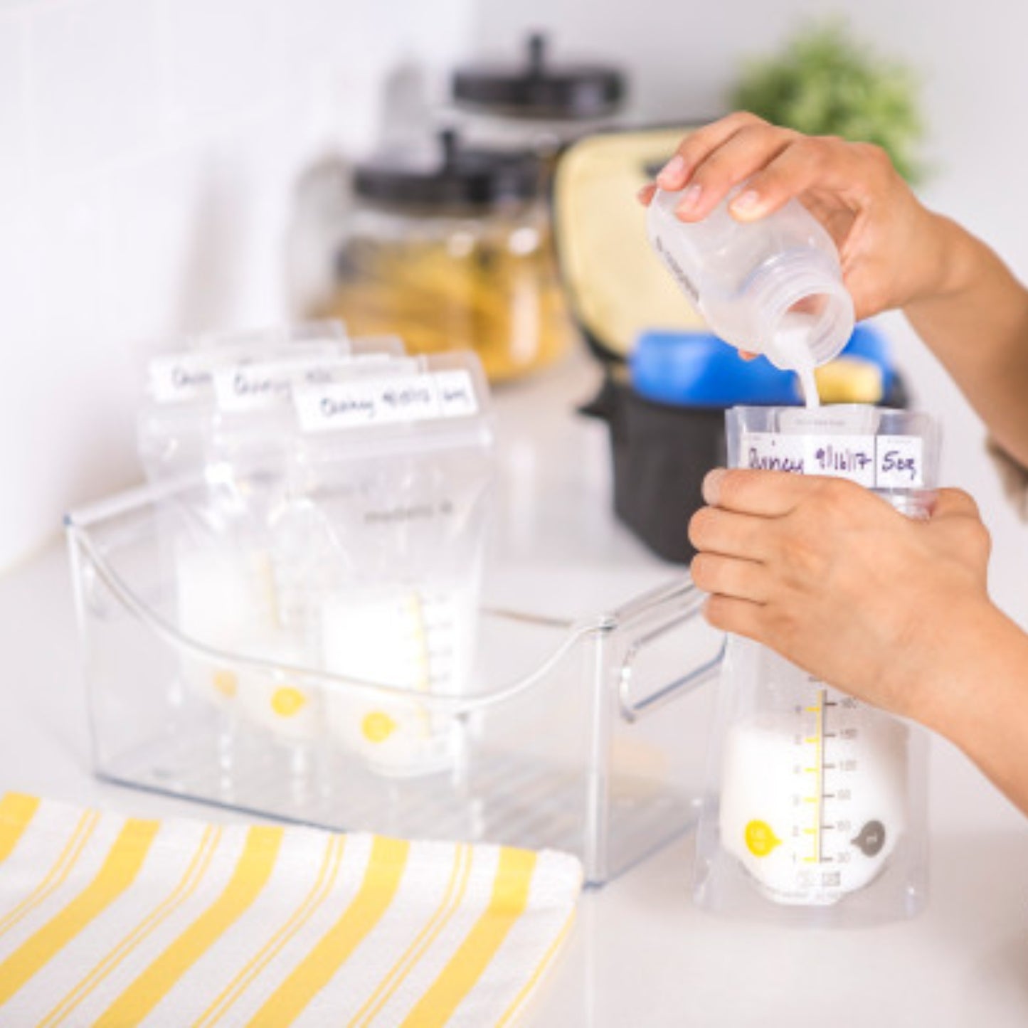 Bolsas Para Almacenar Leche Materna 6oz/180ml 50pzs