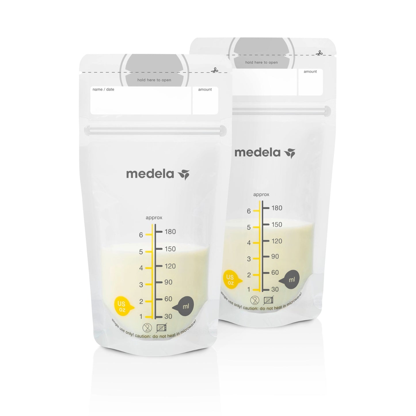 Bolsas Para Almacenar Leche Materna 6oz/180ml 50pzs