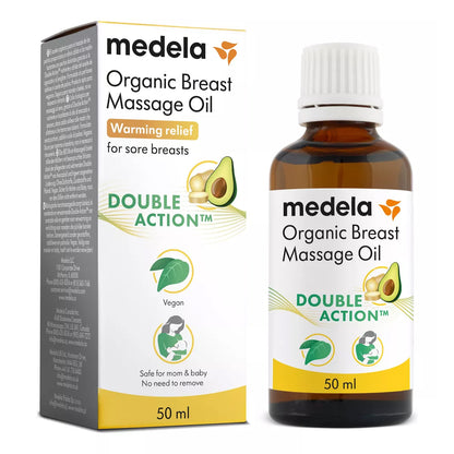 Aceite Orgánico para Masaje en los Senos Congestión de Leche 50ml