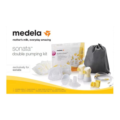 Kit de Extracción Doble para Extractor de Leche Sonata®