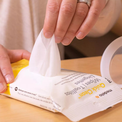 Toallitas Húmedas Quick Clean™ para Extractor (30 piezas)