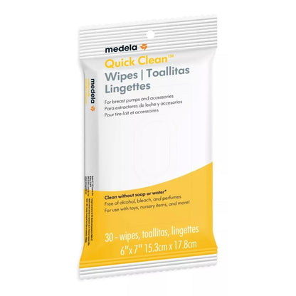 Toallitas Húmedas Quick Clean™ para Extractor (30 piezas)