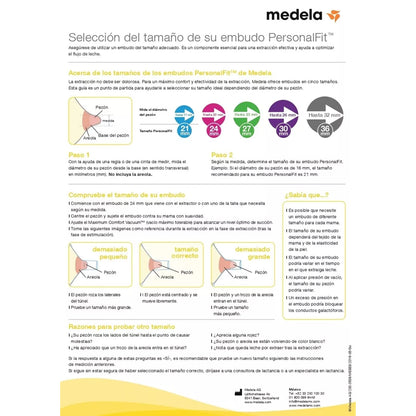 Embudos PersonalFit™ para Extractor de Leche