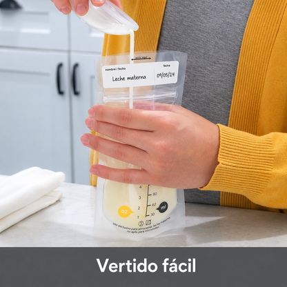 200 Bolsas para Almacenar Leche Materna 6oz/180ml