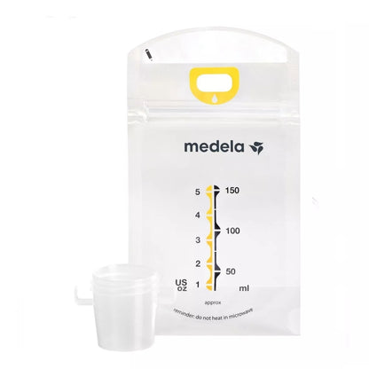 Kit Extractor de Leche Biberón Toallas Bolsas Pezonera 7pzs