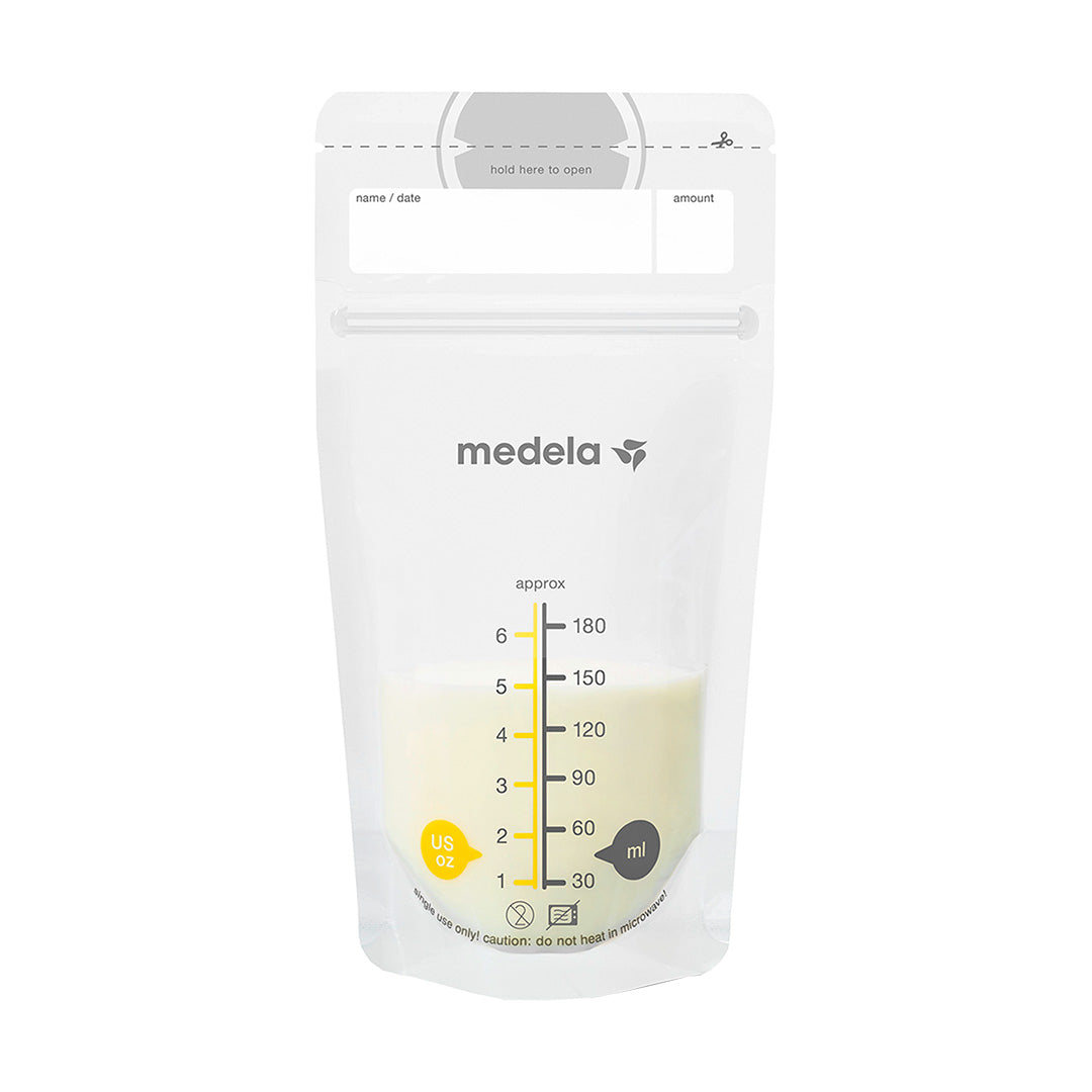 3 Pack Bolsas para Almacenar Leche Materna 6oz/180ml