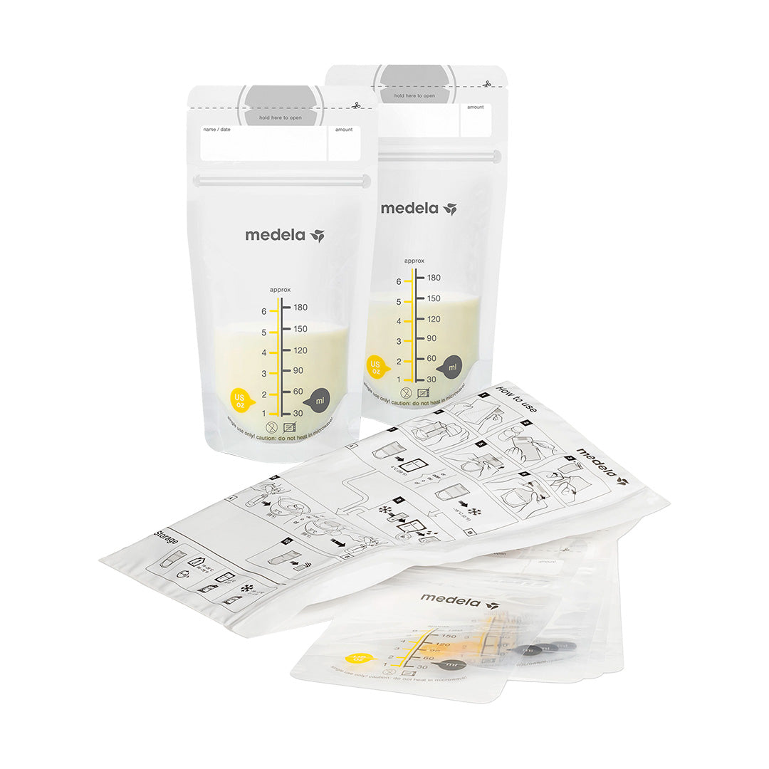 3 Pack Bolsas para Almacenar Leche Materna 6oz/180ml