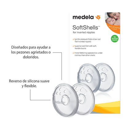 Kit de lactancia: Protectores de Pezón SoftShells™ + Aceite Orgánico para Senos + Bálsamo Orgánico para Pezones