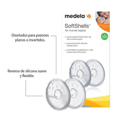 Kit de lactancia: Formadores de Pezón SoftShells™ + Pezonera Contact™ + Lanolina Purelan™