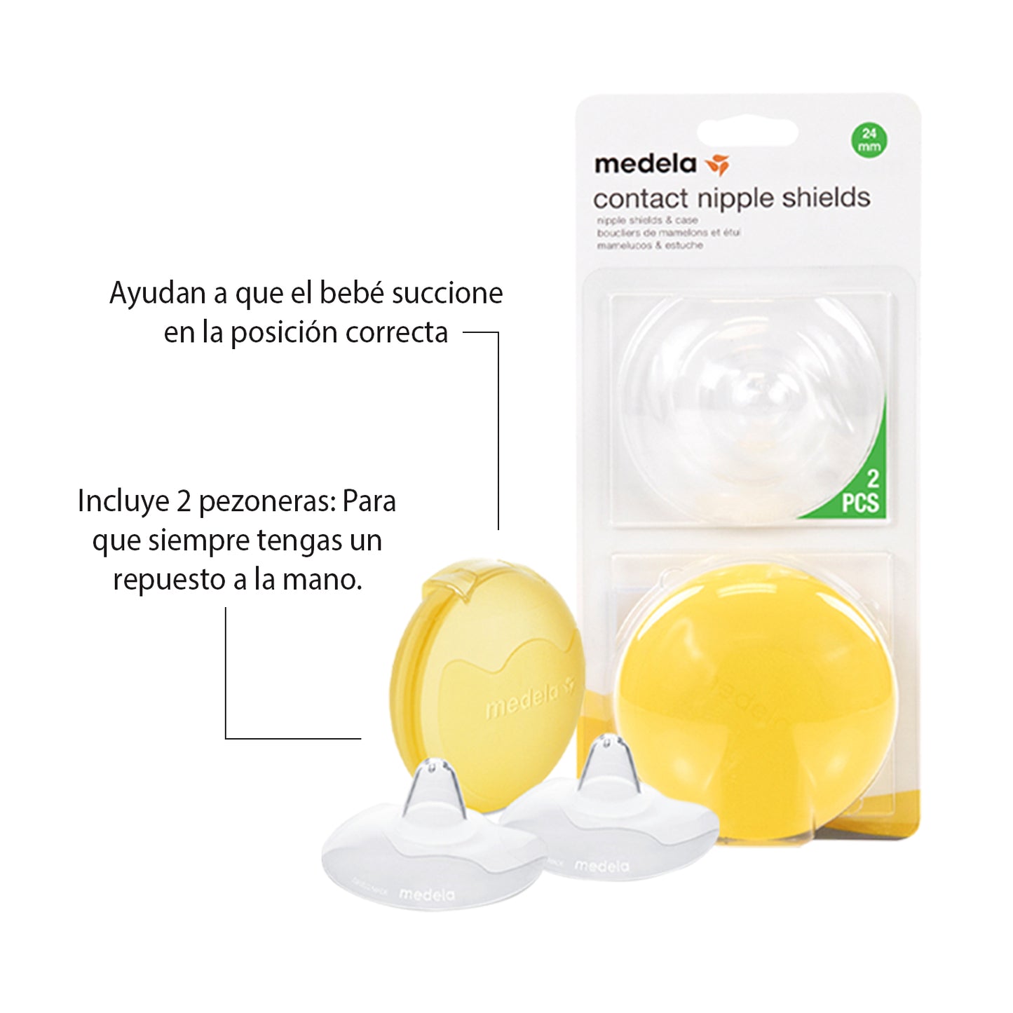 Kit de lactancia: Formadores de Pezón SoftShells™ + Pezonera Contact™ + Lanolina Purelan™