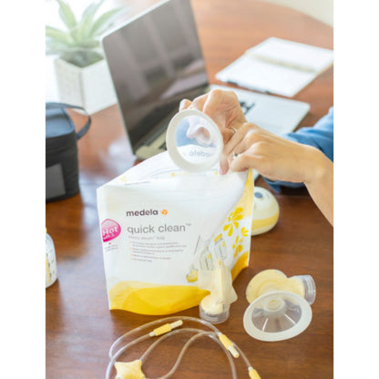 Bolsas Esterilizadoras para Accesorios de Extractor de Leche o Biberones